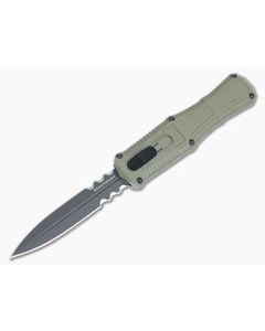 Benchmade Claymore OTF Green Serrated 