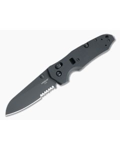 Hogue Trauma Black Serrated