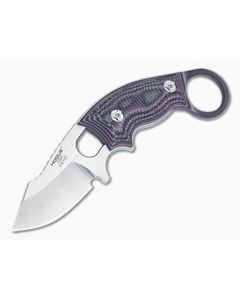 Hogue EX-F03 Clip Point Purple G-Mascus Fixed Blade 35328
