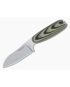 Bradford Guardian3.5 Sheepsfoot Stonewashed M390 3D Camo Micarta Fixed Blade