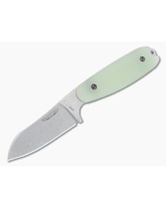Bradford Guardian3.5 Sheepsfoot Stonewashed M390 Limited 3D Microtextured Ghost G10 Fixed Blade