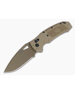 Hogue SIG K320 Drop Point Coyote Tan Polymer Folder 36371