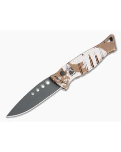 Piranha P3 Amazon Tactical PVD 154CM Desert Camo Button Lock Automatic