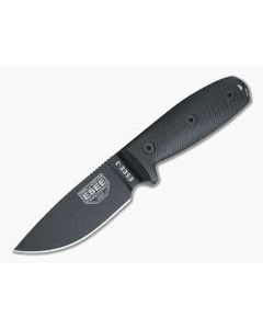 ESEE 3 Black Blade 3D Black G10 Handles Fixed Blade 3PMB-001
