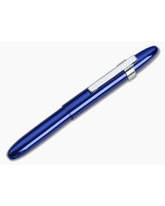 Fisher Space Pen Blueberry Translucent Bullet Space Pen with Clip 400BBCL