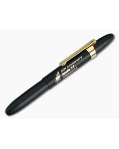 Fisher Bullet Space Pen Special Edition Apollo 11 50th Anniversary Matte Black with Clip 400BGFGGCL-50