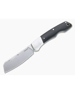 Kershaw Parley Cleaver Satin Stainless Steel Black Micarta Slip Joint Folder 4384