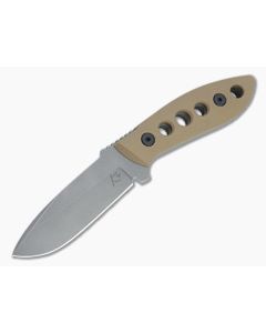 Tom Krein K9 Model 6 Tan G10 Fixed Blade 4573