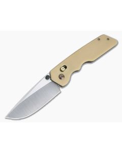 Attn2Detail Large BarLock Satin S30V Bone Linen Micarta Folder 4722