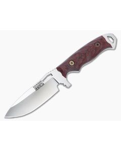 Dawson Knives Nomad Satin Magnacut Red/Black G10