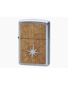 Zippo Lighter Woodchuck USA Compass