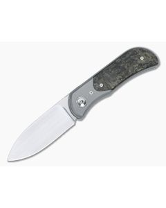Trevor Burger Custom EXK Spearpoint Recessed Copper Dark Matter Fatcarbon with Titanium Bolster