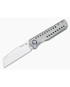 Enrique Pena Custom Luxe Titanium with MokuTi Pivot Collar and Clip