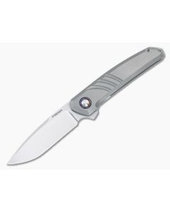 Enrique Pena Custom Cobra Fluted Titanium with MokuTi Clip & Pivot Collar 5046