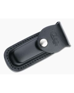 Case Knives XX Medium Leather Belt Sheath Black 52236