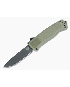 Benchmade 5371BK-01 Shootout Drop Point Green Grivory DLC CruWear OTF 