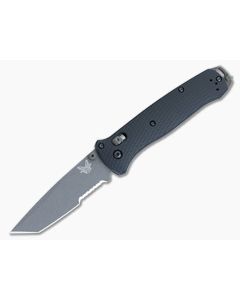 Benchmade 537SGY-03 Bailout M4 Part Serrated Tanto Black Aluminum