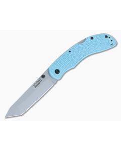 Kabar USSF Corser Gray Tanto Lock Back Folder Blue GFN Handle AUS-8A Blade 5698SF
