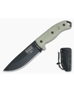 ESEE 5P Black with Black Kydex Sheath