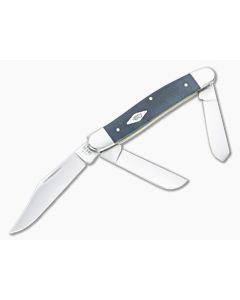 Case Medium Stockman Blue Denim Canvas Laminate 60513