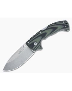 Cold Steel 4-Max Elite Demko Stonewashed S35VN Green/Black G10 Tri-Ad Lock Folder 62RMA