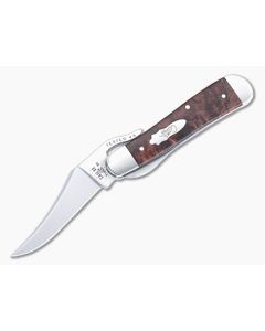 Case RussLock Smooth Brown Maple Burl Wood 64068