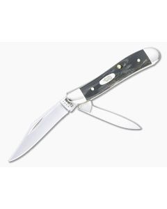 Case Peanut Jigged Buffalo Horn Slip Joint 65014