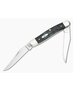 Case Muskrat Jigged Buffalo Horn 65032