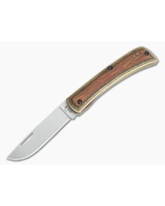Case XR Sod Buster Jr. Brown and Green Laminate Wood 66381