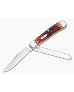 Case Trapper Harvest Orange Bone 66690