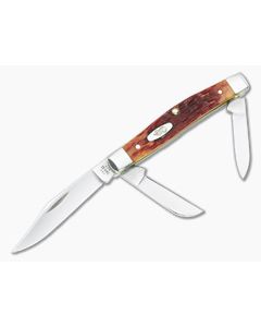 Case Medium Stockman Harvest Orange Bone 66692