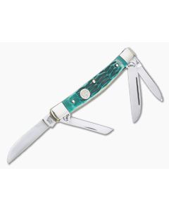 Buck Creek Little Bear & Bull Green Pick Bone Slip Joint 6682GPB