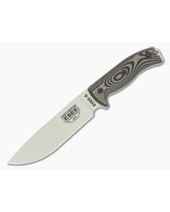 ESEE 6 Fixed Blade 3D Coyote/Black G10 Handles Desert Tan Drop Point Blade 6PDT-005