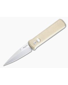 Protech Godson Limited Satin 154CM Stonewashed Bronze Aluminum Automatic 7110