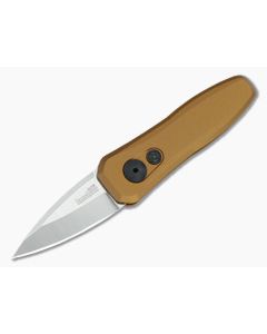 Kershaw Launch 4 Mini Auto Bronze Handle Satin Blade