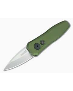 Kershaw Launch 4 Mini Auto Green Handle Satin Blade