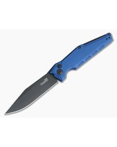 Kershaw Launch 7 Blue Aluminum Black Automatic Knife 7900BLUBLK