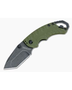 Kershaw Shuffle II Tanto Green 8750TOLBW