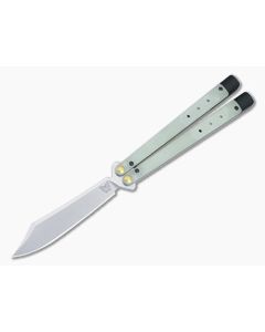 Benchmade 99 Necron Balisong Jade G10 Scimitar Knife