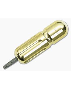 Audacious Concept Knife Tool XS Brass Hand Polished