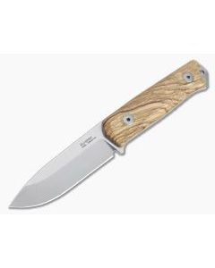 LionSteel B41 Bushcraft Olive Wood Sleipner Steel Fixed Blade