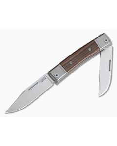 LionSteel BestMan 2-Blade Slip Joint M390 Santos Wood BM13-ST
