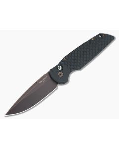 Protech TR-3 Auto Black Fish Scale Antique PVD