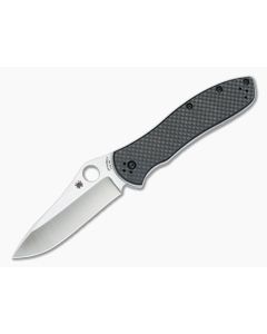 Spyderco Bradley Folder 2 Satin M4 Carbon Fiber/G10 Laminate C134CFP2