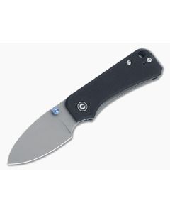 CIVIVI Baby Banter Gray Stonewashed Nitro-V Black G10 Liner Lock Folder C19068S-1