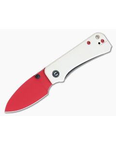 CIVIVI Baby Banter Red Nitro-V Ivory White G10 Liner Lock Folder C19068S-7