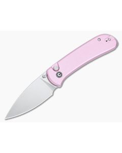 CIVIVI Qubit Pink Button Lock Pocket Knife C22030E-5