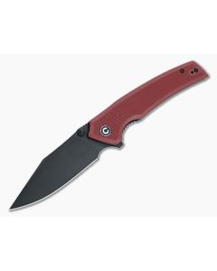 CIVIVI Tranquil Liner Lock Burgundy (Red) G10 Black 14C28N Folder C23027-2