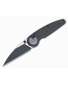 Civivi Starflare Black Aluminum Nitro-V Button Lock Folder C23052-1