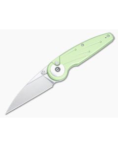 Civivi Starflare Lime Green Aluminum Nitro-V Button Lock Folder C23052-3